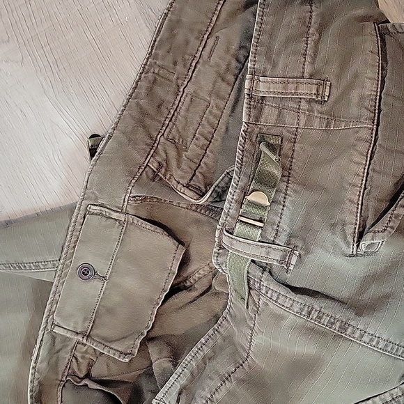 Polo Ralph Lauren Pants Mens Green Army Military Paratrooper Cargo - Picture 13 of 13